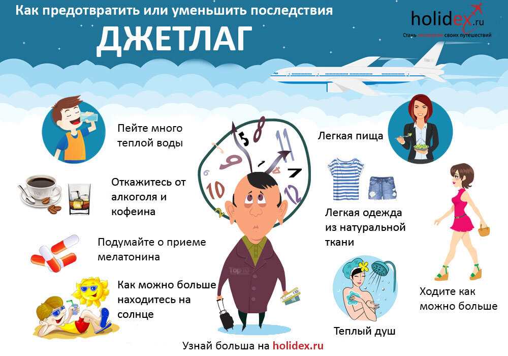 Джетлаг: что это такое, простыми словами?