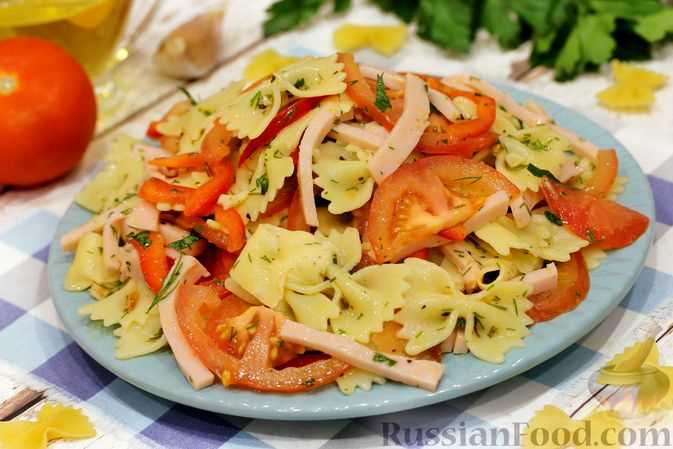 Итальянские салаты с аджикой и пармезаном.