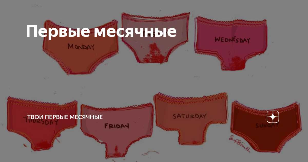 Как и когда начинаются месячные у девочек?