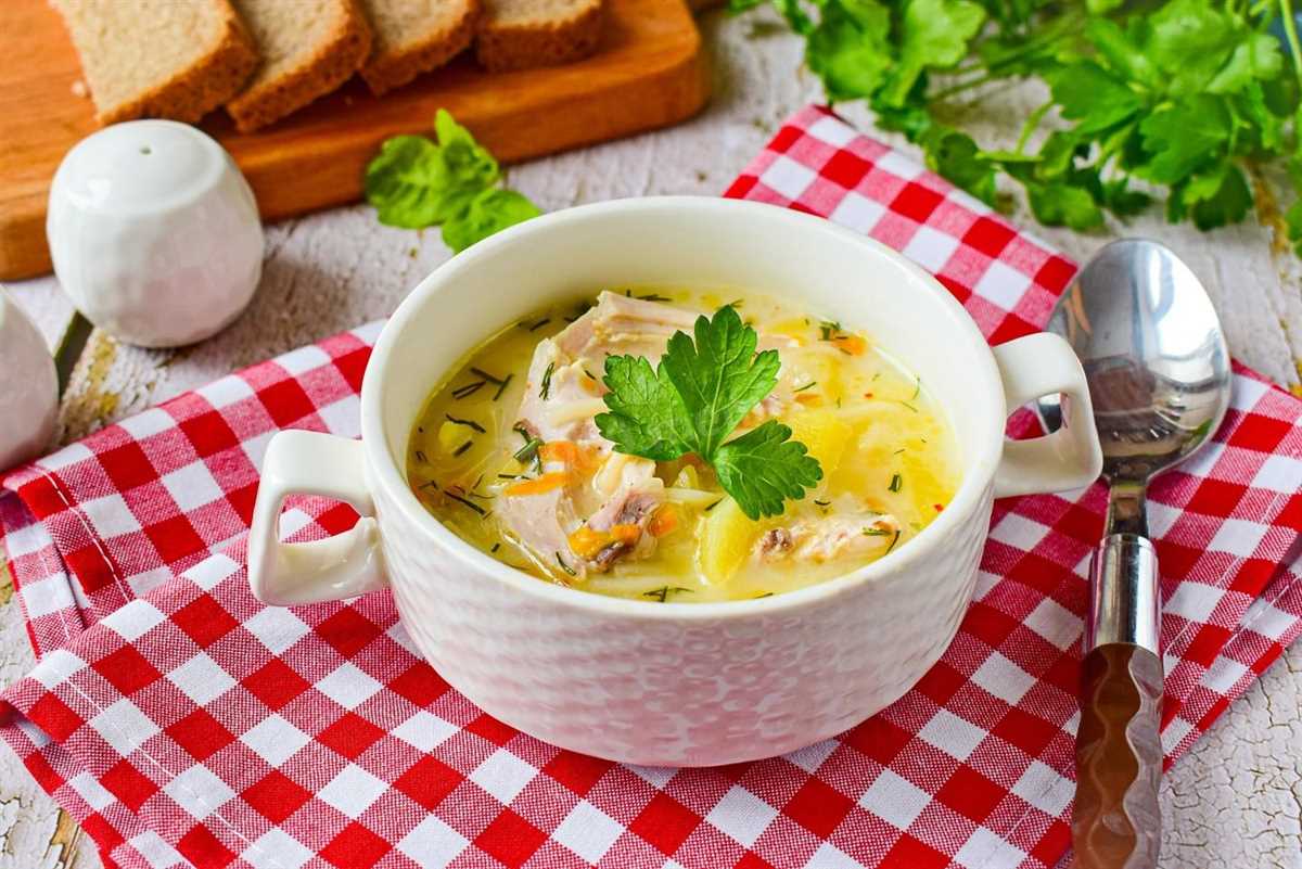 Преимущества использования куриного филе для приготовления супа