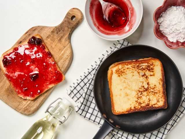 Классические рецепты тостов с маслом и джемом