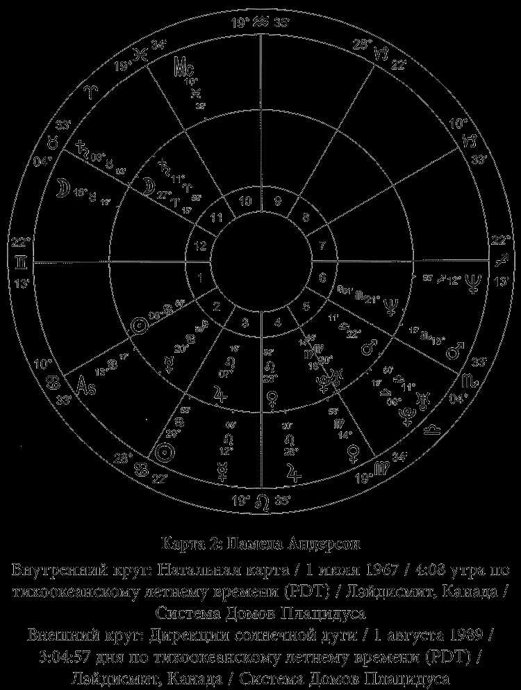 Анализ домов натальной карты и определение сфер влияния