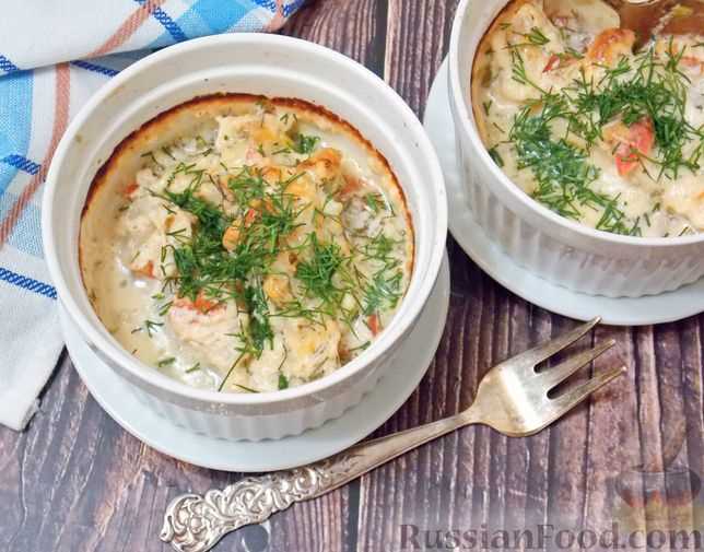 Зелёный суп с камбалой и шпинатом