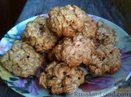 Рецепт овсяного печенья с медом