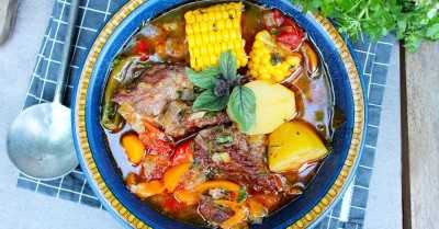 Пикантный суп с куриной грудкой