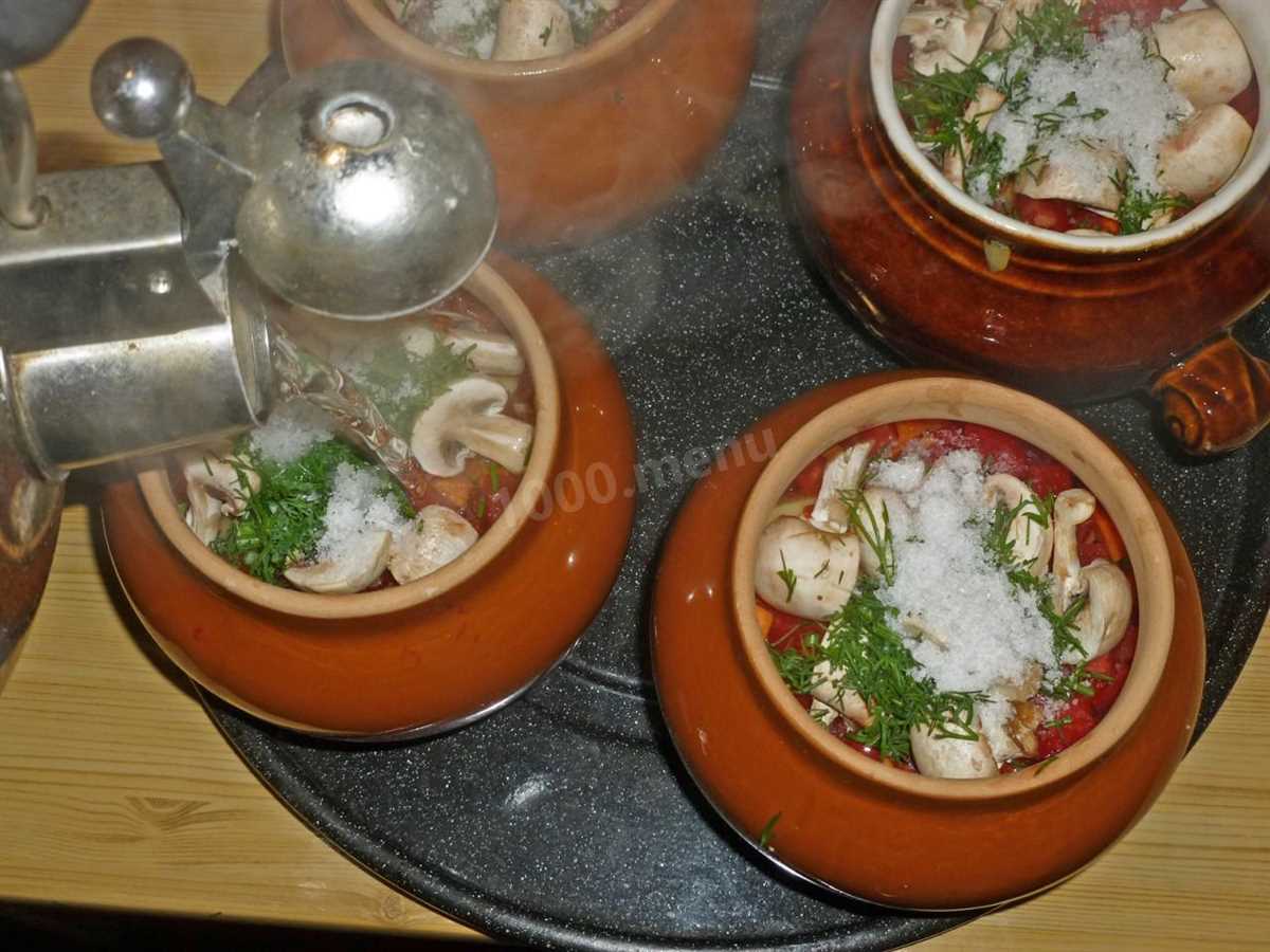 Грибной крем-суп с картофелем и сыром