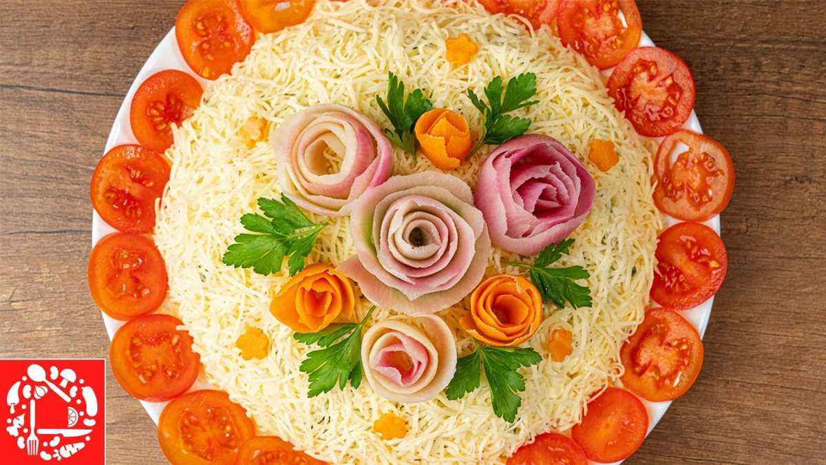 Салат с розовой рыбой, картофелем и маринованными щавелем: традиция и оригинальность в одном блюде