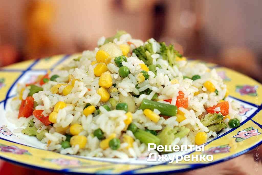 Легкие салаты с рисом и овощами: свежесть и вкус в каждом кусочке