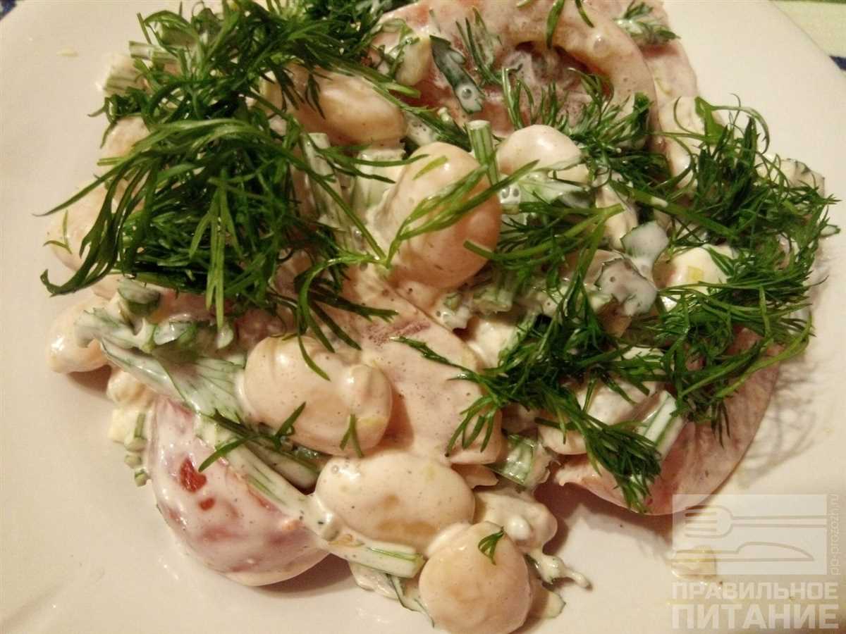 Салаты с овощами – основа рациона для похудения