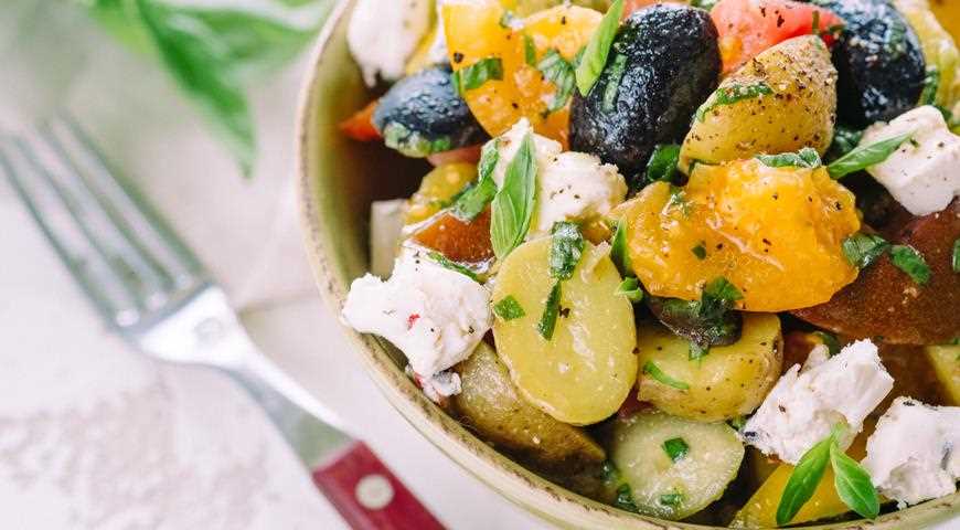 Салаты с картофелем: классика и новые вариации