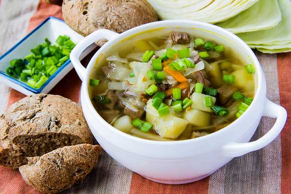 Рыбные супы с добавлением картофеля и зелени