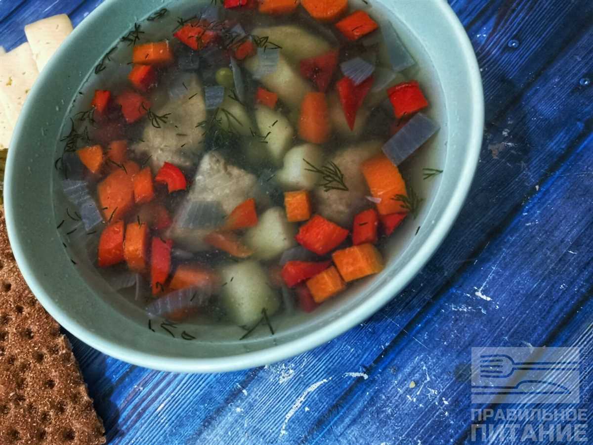 Энергетическая ценность супов для спортсменов