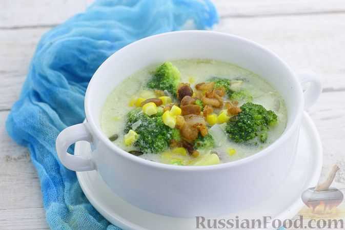 Оригинальный мексиканский гаспачо с кукурузой