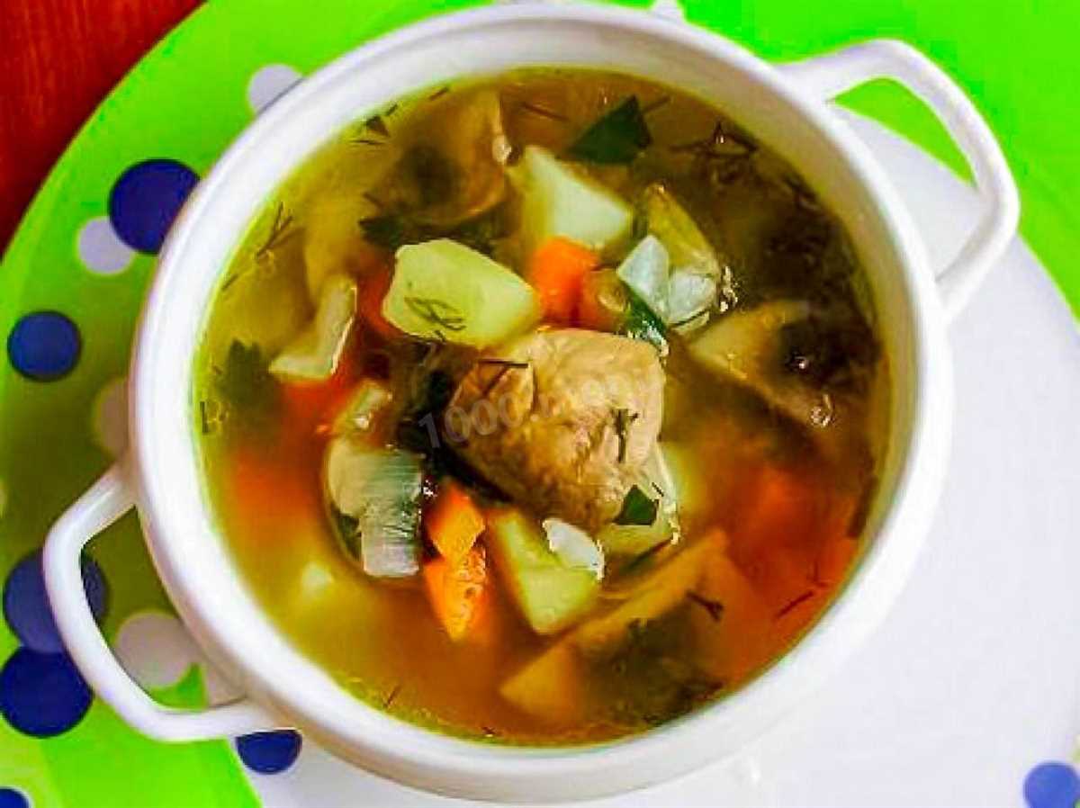 Популярные вариации супов с шампиньонами