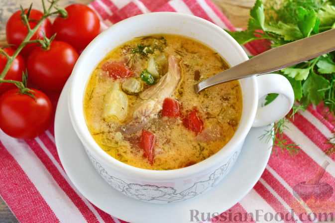 1. Грибной картофельный суп