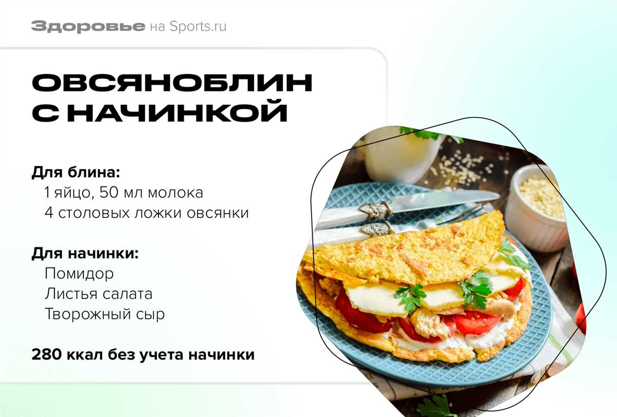 Завтрак для спортсменов: рецепты и советы