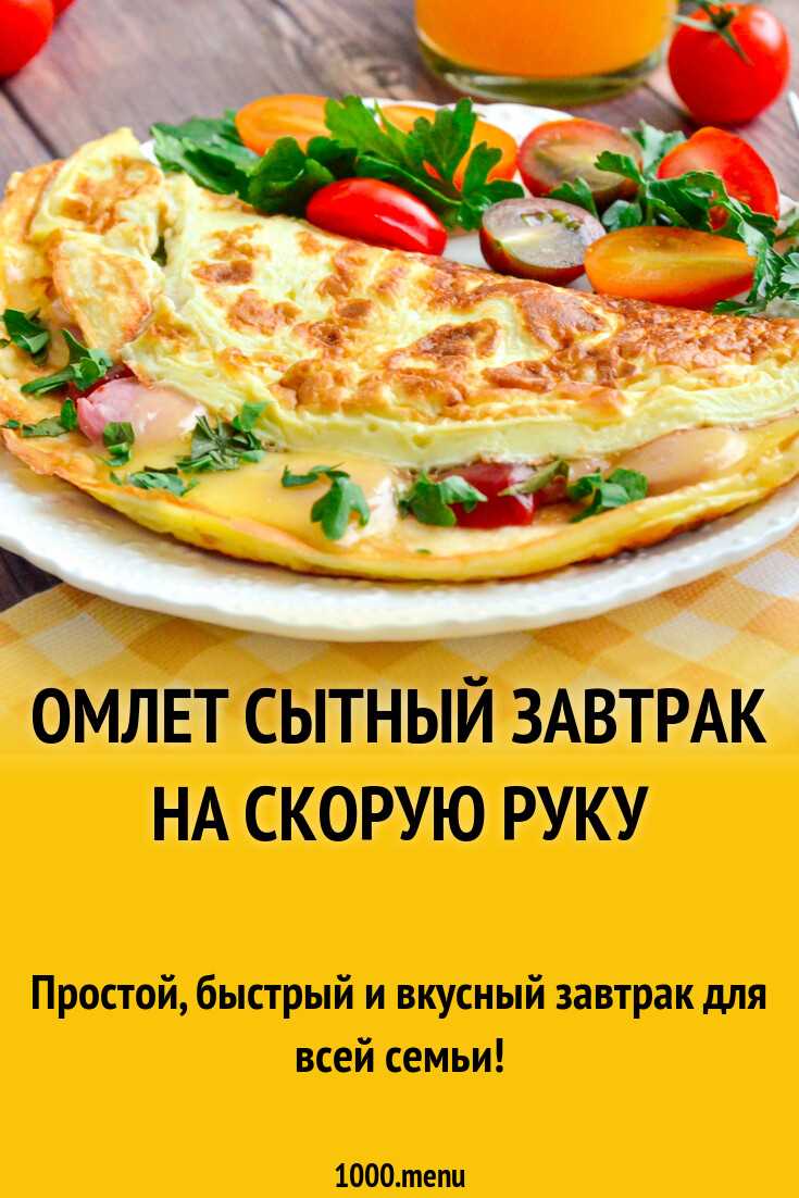 Завтраки с яйцами: от яичницы до омлета