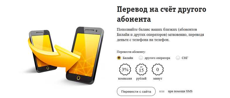 Выбор способа перевода денежных средств